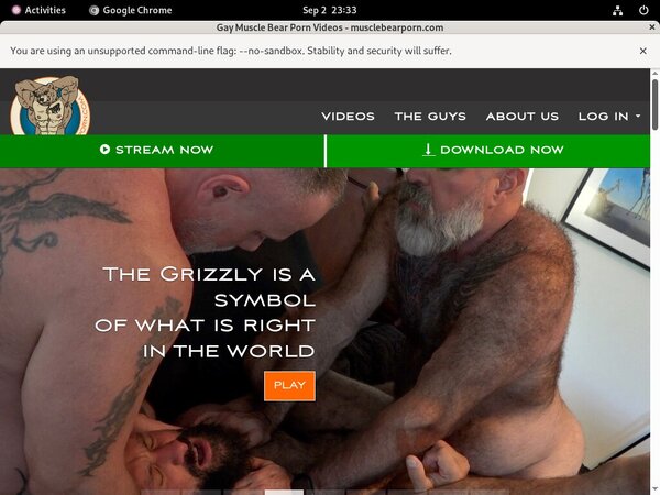 Musclebearporn.com Web Site