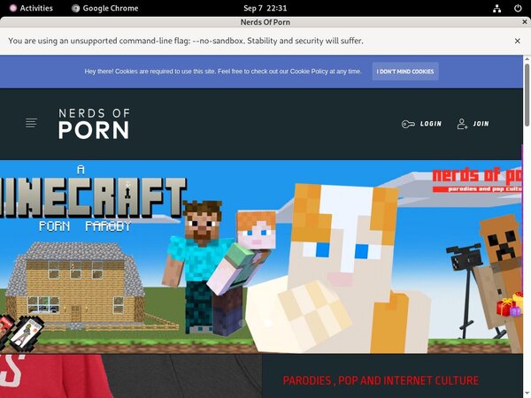 Nerds Of Porn Logon