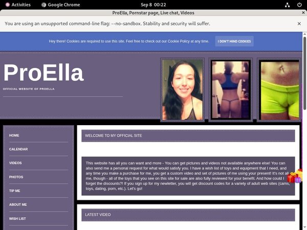 New ProElla Account