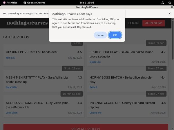 Nothingbutcurves.com Password Accounts