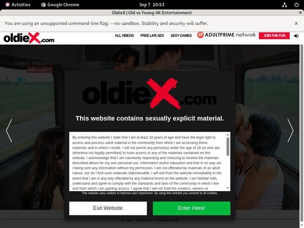 Oldiex.com With Paypal Account