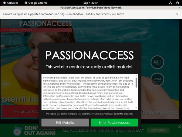 Passionaccess Trial Membership Deal