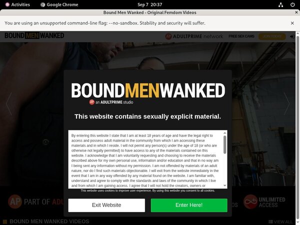 Photo Boundmenwanked