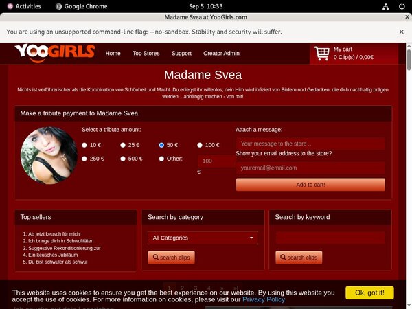 Premium Madame Svea Accounts Free