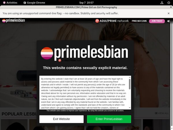Primelesbian.com Cash