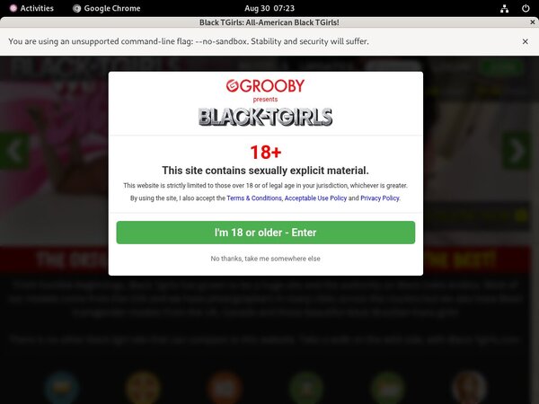 Promo Black TGirls Free Trial