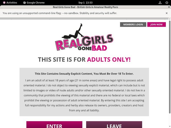 Realgirlsgonebad.com Home Page