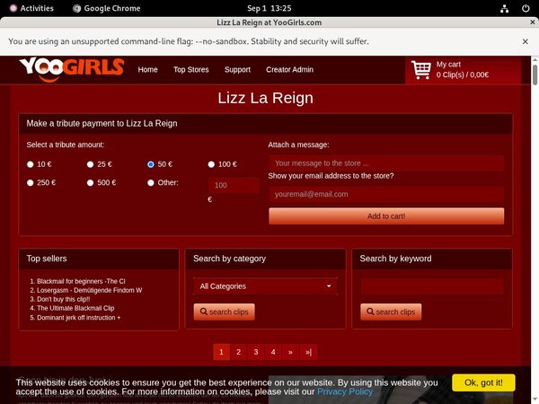 Reign La Lizz Free Membership