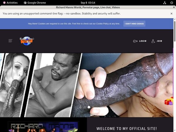 Richardmannsworldlive.modelcentro.com Sets