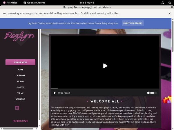 Rozlynn.modelcentro.com Membership Trials