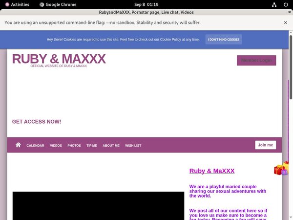 Rubyandmaxxx.modelcentro.com Logon
