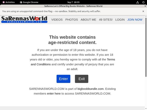 Sarennasworld Network Password