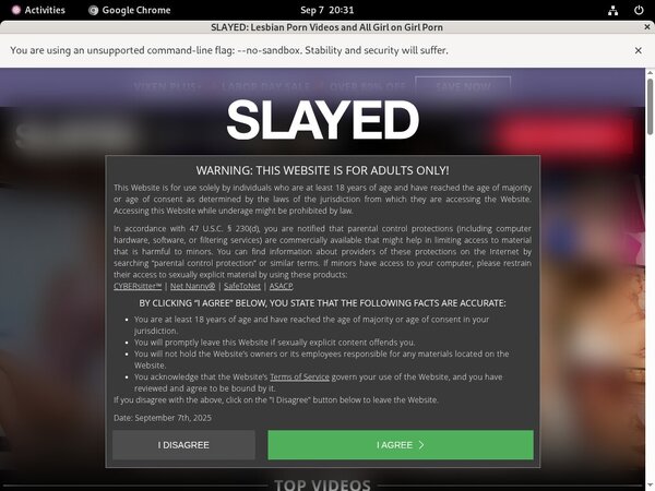 Slayed.com Order Form