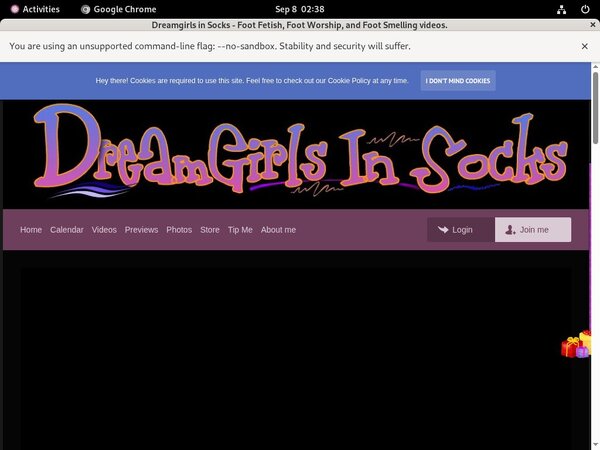 Socks In Dreamgirls Offer