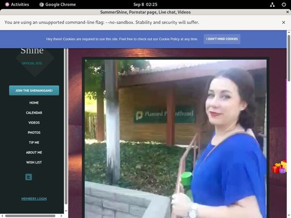 SummerShine User And Password