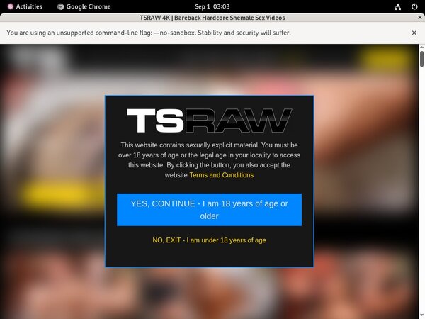TS Raw Paysite Review