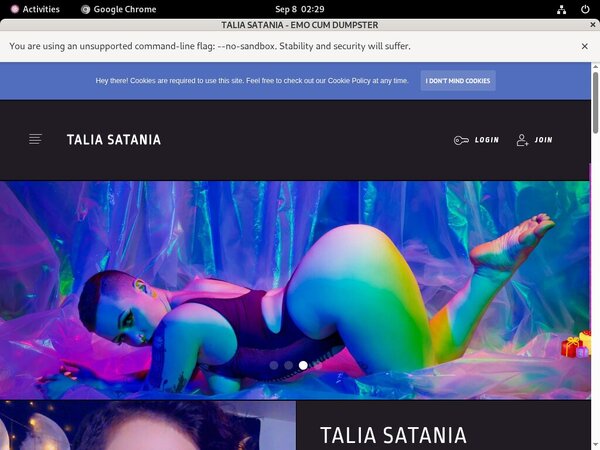 Talia Satania Gif