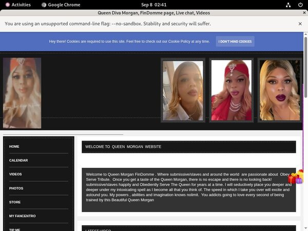 Thequeenmorgan For Tablet