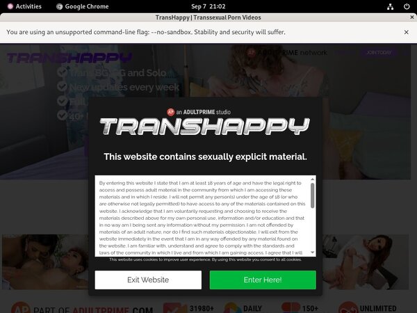 Trans Happy Discount Url
