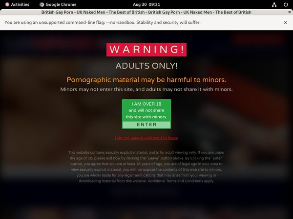 UK Naked Men Exclusive Discount