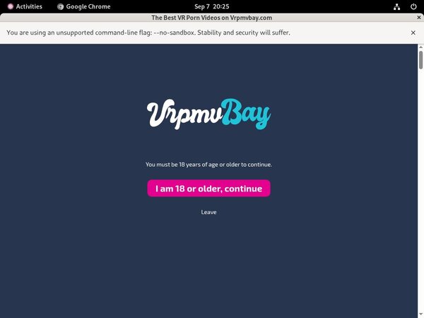 VR PVM Bay Trial Sign Up