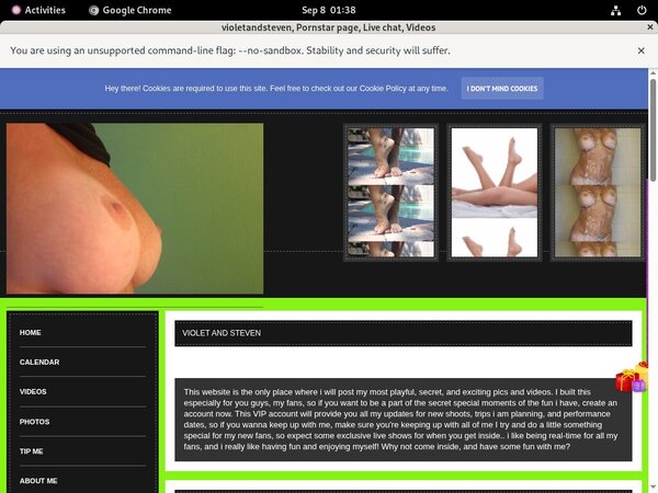 Violetandstevmodelcentro.com Freeones