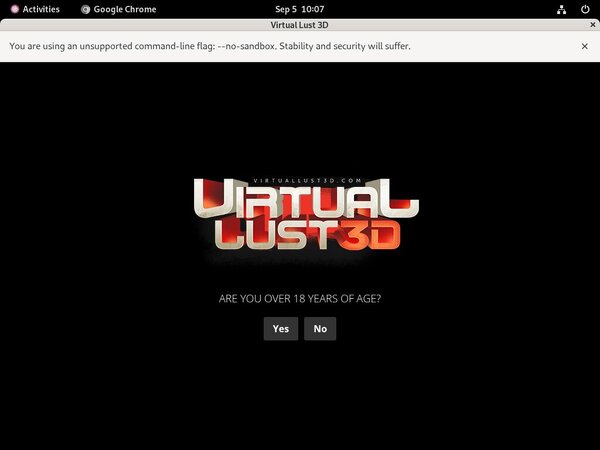 Virtuallust 3D Vxsbill Page
