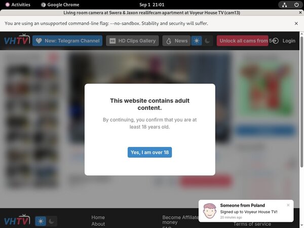 Voyeurhouse Free Passwords