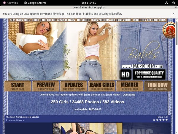 Working Jeans Babes Account