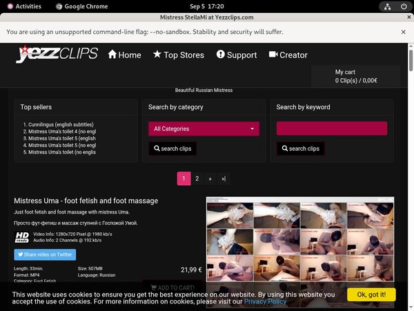 Yezzclips.com Login Passwords