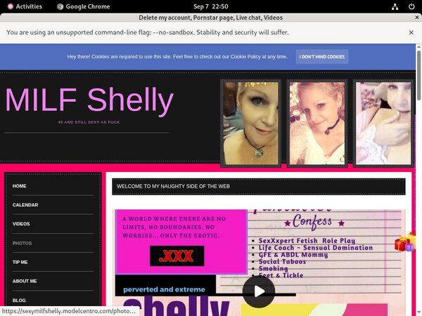 Sexymilfshelly.modelcentro.com Access
