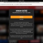 African Casting Signup Discount