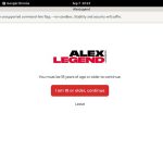 Alex Legend Discount Plan