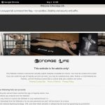 Bondage Life With European Credit Card