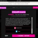 Chloekreams.com Upcoming