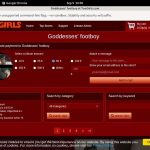 Free Accounts On Goddesses Footboy