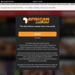 Free African Lesbians Logins