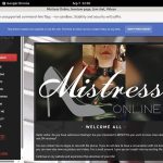 Free Mistressonline Trial Membership