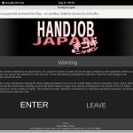 Handjob Japan Accept Paypal